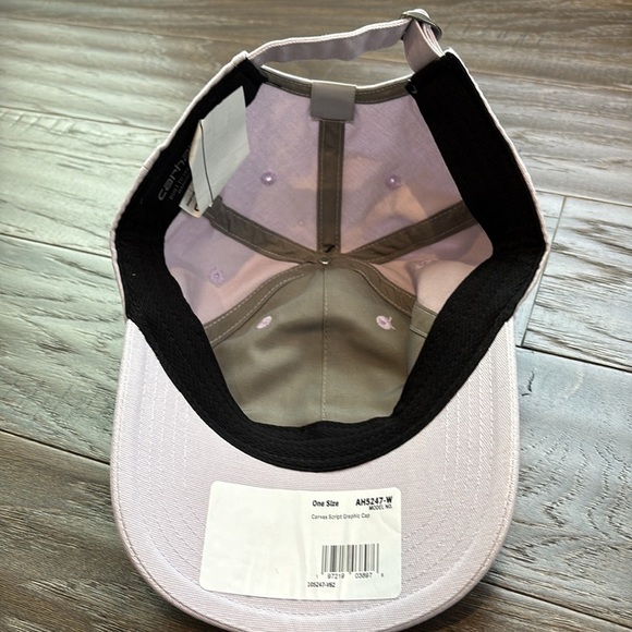 Carhartt Force Sweatband ,Canvas,embroidered script graphic hat,buckle back - Picture 8 of 10